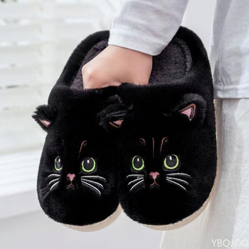 Women'S Shoes To Men'S Size - Novas Pantufas de Algodão para Outono/Inverno,
