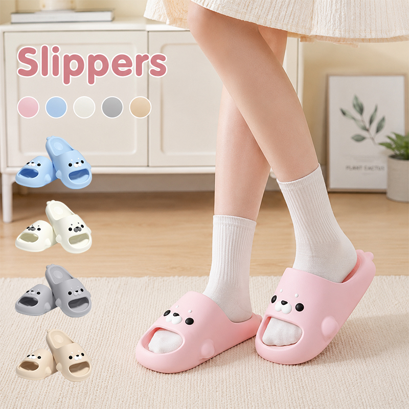 Women'S Shoes To Men'S Size - Chinelos Seal para Mulheres, Sola Macia,