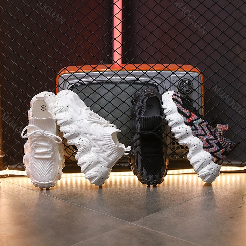 Women'S Shoes Com - Tênis Chunky Femininos Respiráveis com Solado