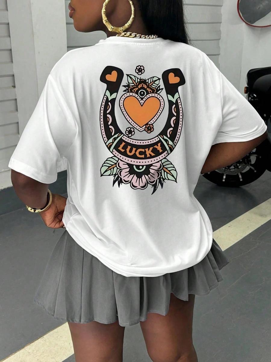 Women'S Shoes In The 90S - Camiseta da Sorte, Camiseta Estilo Tatuagem