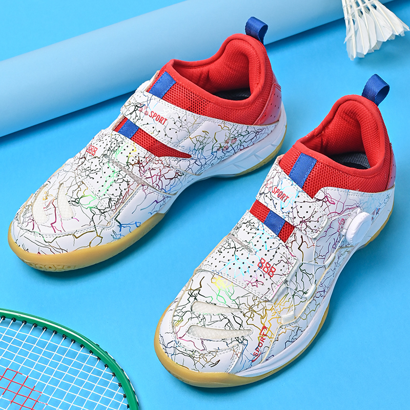 Women'S Shoes Volleyball - Tênis profissional de badminton em couro