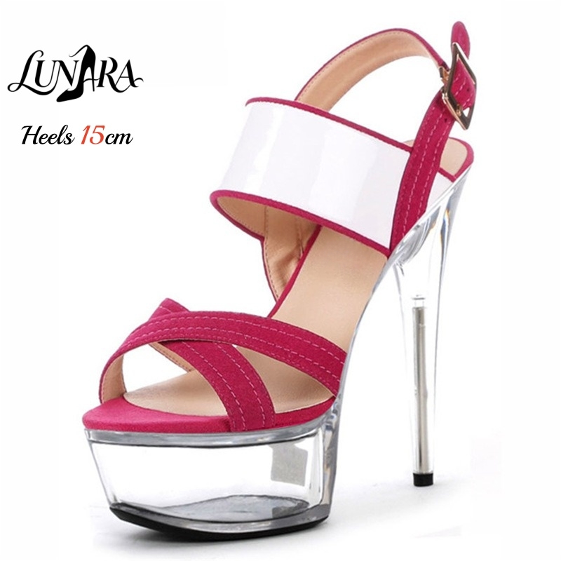 Sandálias Stiletto Transparent - Clear Strap Heel avaliação e preço