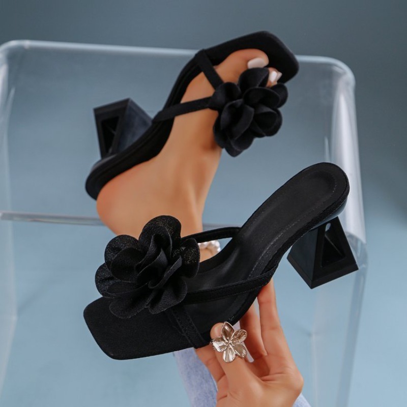Sandálias Femininas com Decora - Square Toe Mule avaliação e preço
